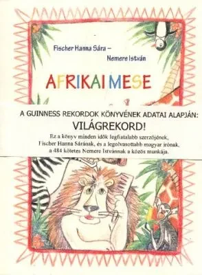 Afrikai mese borítója