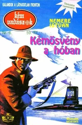 Kémösvény a hóban borítója