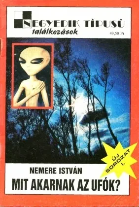 Mit akarnak az UFO-k? borítója
