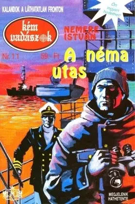 A néma utas borítója