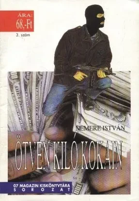 Ötven kiló kokain borítója