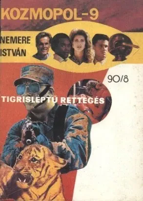 Tigrisléptű rettegés borítója
