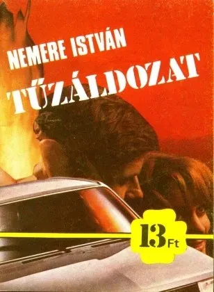 tűzáldozat borítója