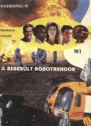 A sebesült robotrendőr borítója