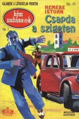Csapda a szigeten borítója