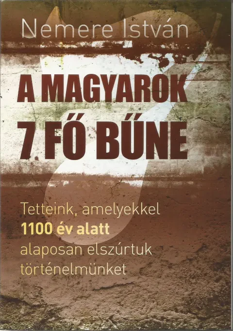 A Magyarok 7 Fő bűne borítója