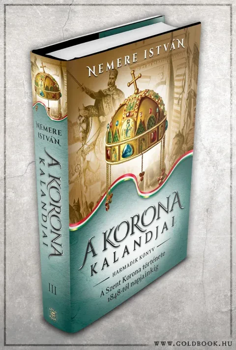 A korona kalandjai III. borítója